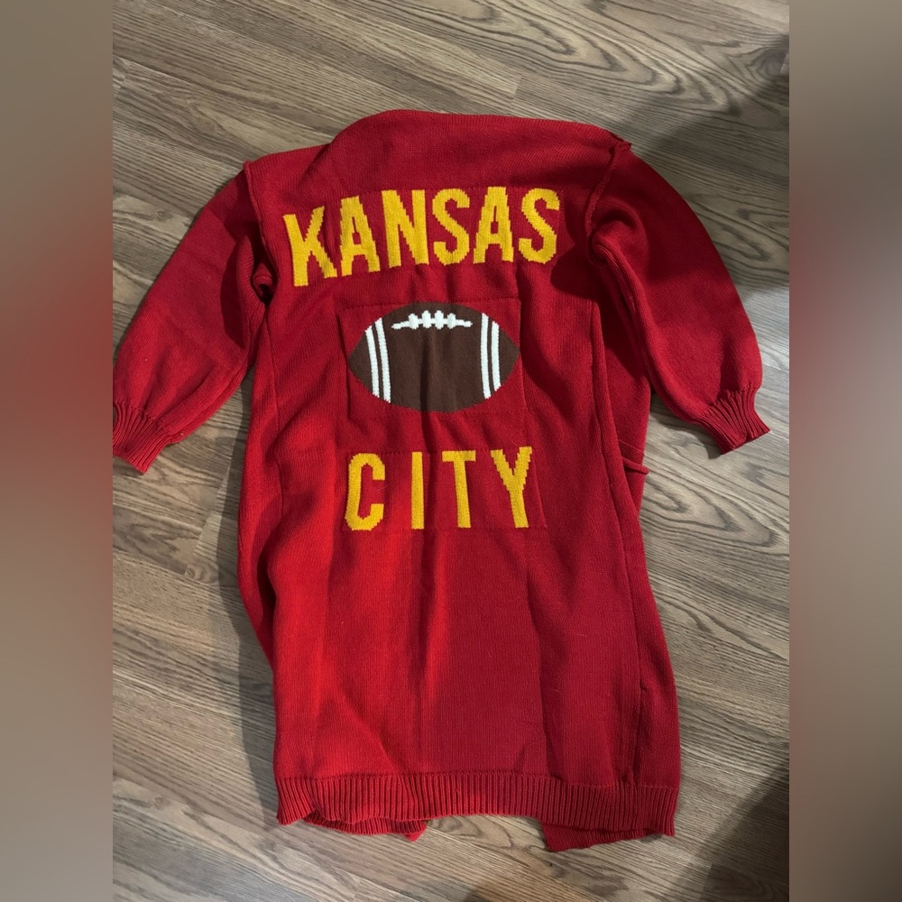 Kansas City Red Cardigan